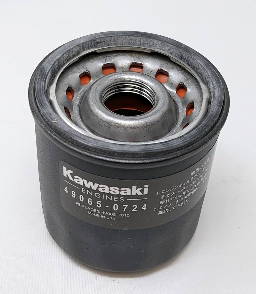maromiki　0724 Amazon.com: Kawasaki 49065-0724 Oil Filter Fits 49065-7010